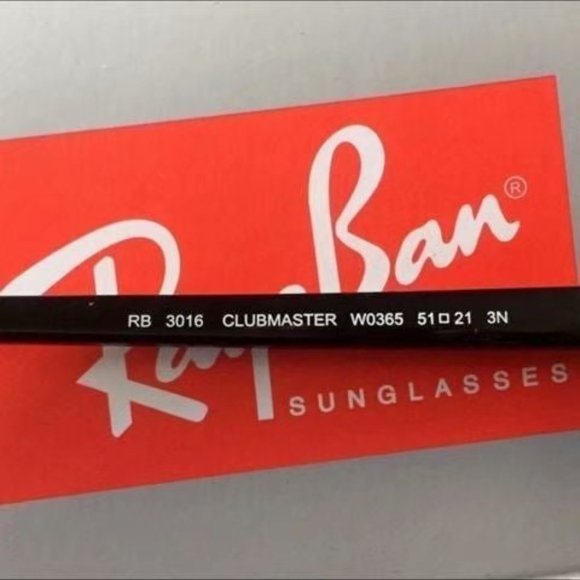 ☂️Ray Ban Sunglasses Clubmaster Black main image 2